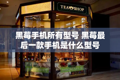 黑莓手机所有型号 黑莓最后一款手机是什么型号