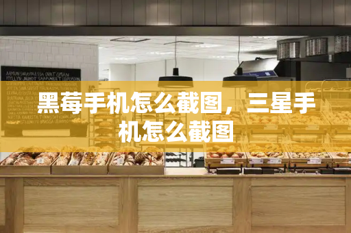 黑莓手机怎么截图，三星手机怎么截图-第1张图片-星选测评