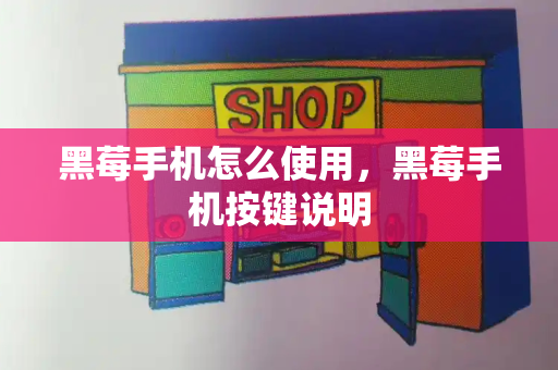 黑莓手机怎么使用，黑莓手机按键说明-第1张图片-星选测评