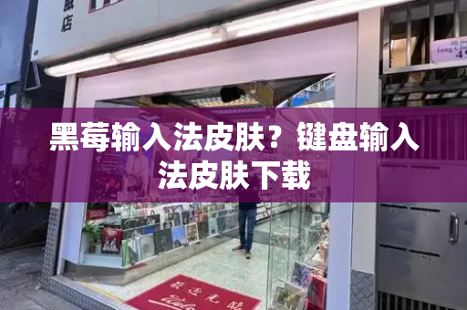 黑莓输入法皮肤？键盘输入法皮肤下载-第1张图片-星选测评