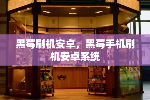 黑莓刷机安卓，黑莓手机刷机安卓系统-第1张图片-星选测评