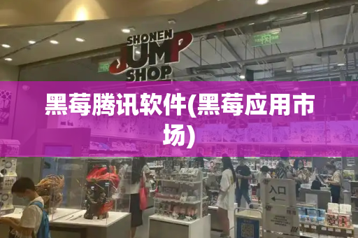 黑莓腾讯软件(黑莓应用市场)