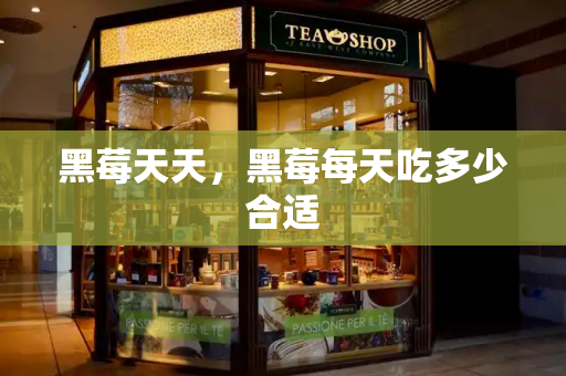 黑莓天天，黑莓每天吃多少合适