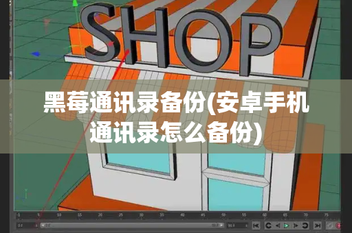 黑莓通讯录备份(安卓手机通讯录怎么备份)