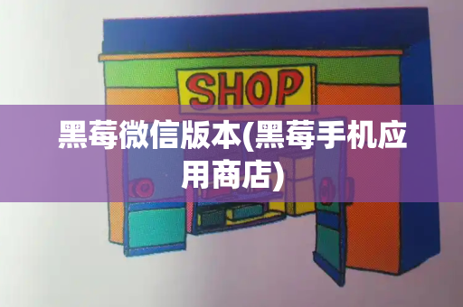 黑莓微信版本(黑莓手机应用商店)-第1张图片-星选测评