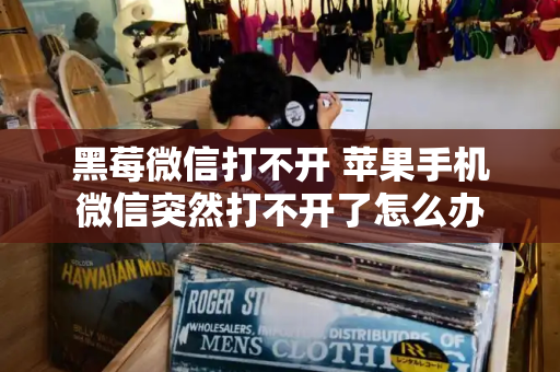 黑莓微信打不开 苹果手机微信突然打不开了怎么办