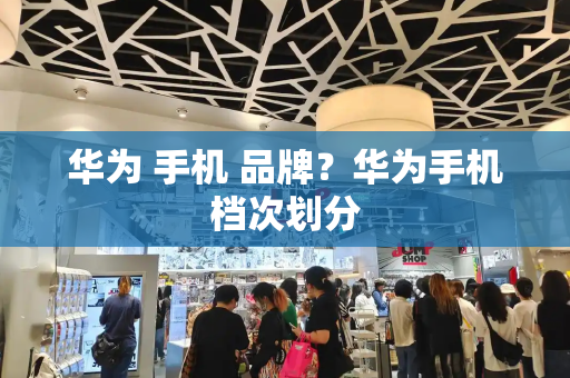 华为 手机 品牌？华为手机档次划分