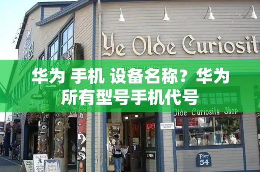 华为 手机 设备名称？华为所有型号手机代号-第1张图片-星选测评
