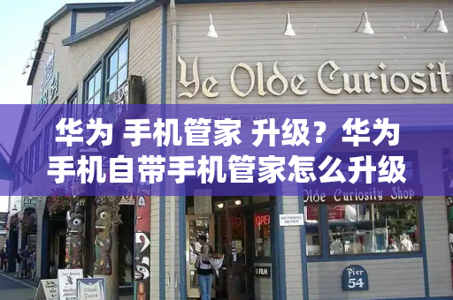 华为 手机管家 升级？华为手机自带手机管家怎么升级-第1张图片-星选测评