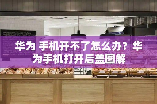 华为 手机开不了怎么办？华为手机打开后盖图解-第1张图片-星选测评