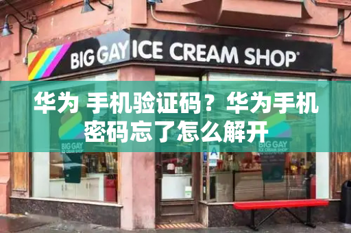 华为 手机验证码？华为手机密码忘了怎么解开-第1张图片-星选测评