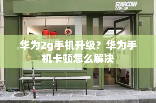 华为2g手机升级？华为手机卡顿怎么解决-第1张图片-星选测评