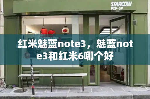 红米魅蓝note3，魅蓝note3和红米6哪个好-第1张图片-星选测评