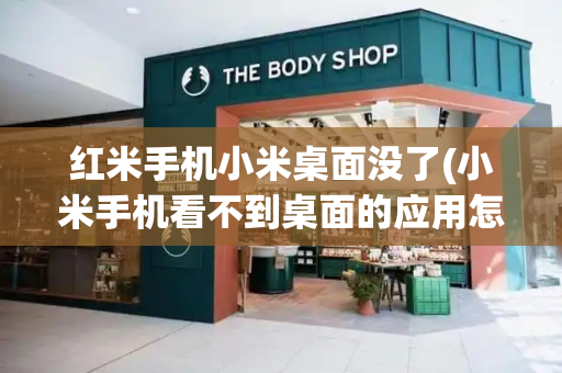 红米手机小米桌面没了(小米手机看不到桌面的应用怎么回事)