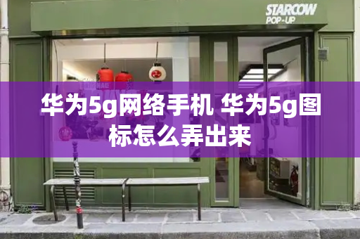 华为5g网络手机 华为5g图标怎么弄出来