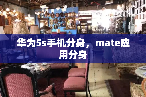 华为5s手机分身，mate应用分身-第1张图片-星选测评