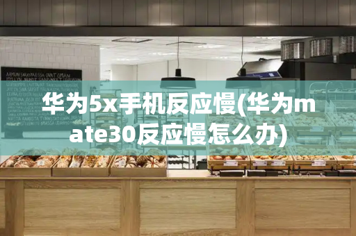 华为5x手机反应慢(华为mate30反应慢怎么办)