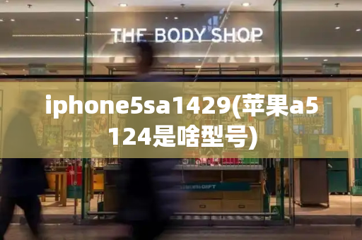 iphone5sa1429(苹果a5124是啥型号)-第1张图片-星选测评