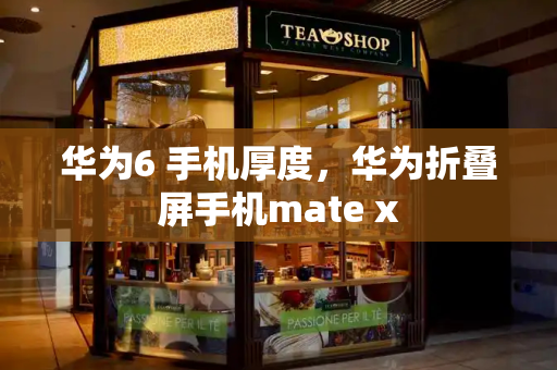 华为6 手机厚度，华为折叠屏手机mate x-第1张图片-星选测评