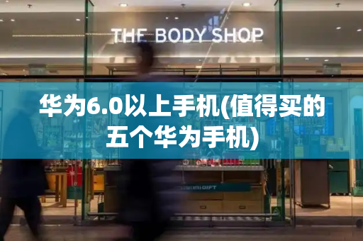 华为6.0以上手机(值得买的五个华为手机)