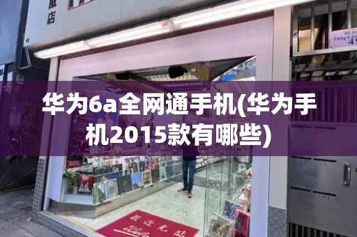华为6a全网通手机(华为手机2015款有哪些)