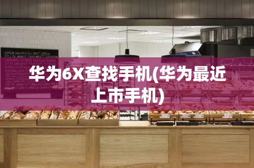 华为6X查找手机(华为最近上市手机)-第1张图片-星选测评