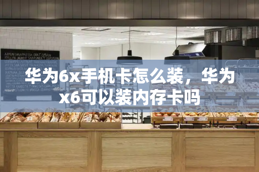 华为6x手机卡怎么装，华为x6可以装内存卡吗-第1张图片-星选测评
