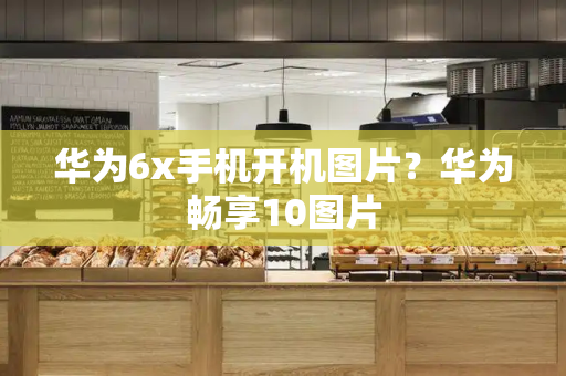 华为6x手机开机图片？华为畅享10图片-第1张图片-星选测评