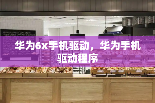华为6x手机驱动，华为手机驱动程序-第1张图片-星选测评