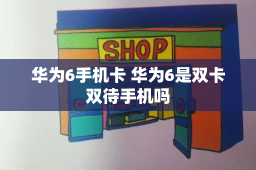 华为6手机卡 华为6是双卡双待手机吗-第1张图片-星选测评