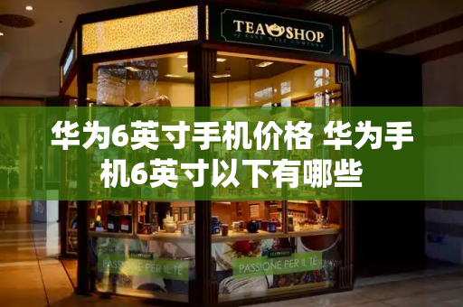 华为6英寸手机价格 华为手机6英寸以下有哪些