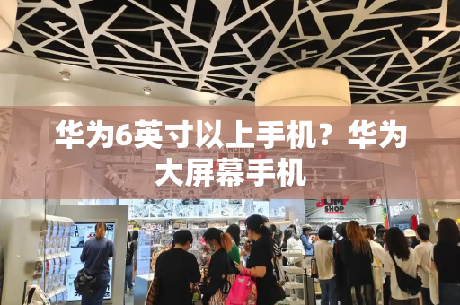 华为6英寸以上手机？华为大屏幕手机