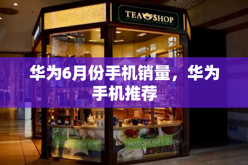 华为6月份手机销量，华为手机推荐