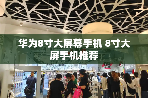 华为8寸大屏幕手机 8寸大屏手机推荐-第1张图片-星选测评