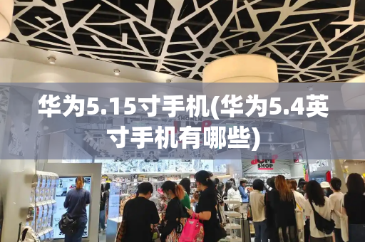 华为5.15寸手机(华为5.4英寸手机有哪些)-第1张图片-星选测评