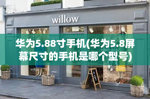 华为5.88寸手机(华为5.8屏幕尺寸的手机是哪个型号)-第1张图片-星选测评