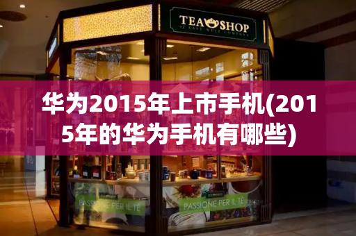 华为2015年上市手机(2015年的华为手机有哪些)-第1张图片-星选测评