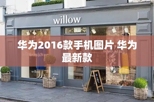 华为2016款手机图片 华为最新款