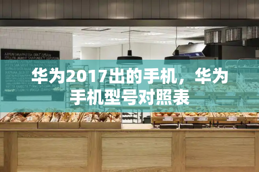 华为2017出的手机，华为手机型号对照表
