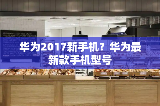 华为2017新手机？华为最新款手机型号-第1张图片-星选测评