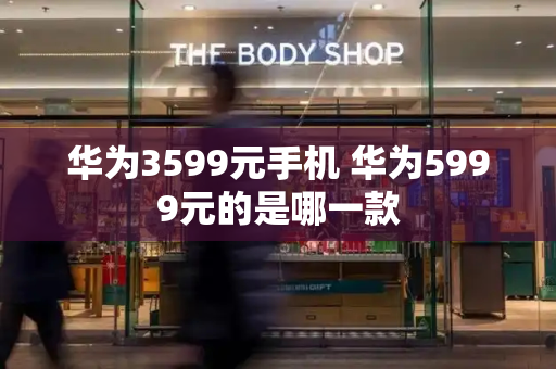 华为3599元手机 华为5999元的是哪一款-第1张图片-星选测评