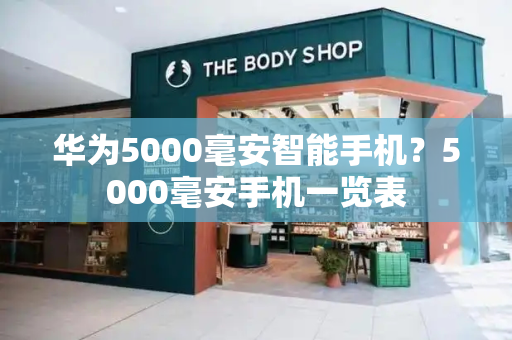华为5000毫安智能手机？5000毫安手机一览表