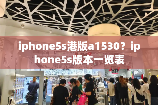 iphone5s港版a1530？iphone5s版本一览表-第1张图片-星选测评