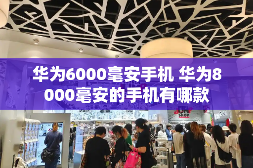 华为6000毫安手机 华为8000毫安的手机有哪款-第1张图片-星选测评