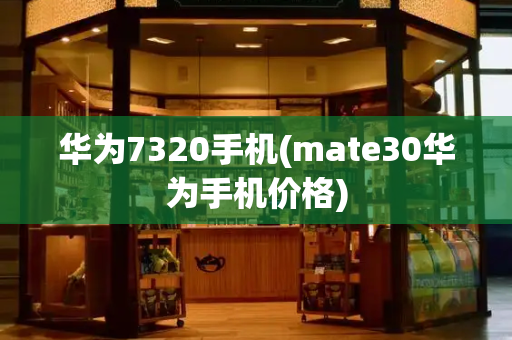 华为7320手机(mate30华为手机价格)