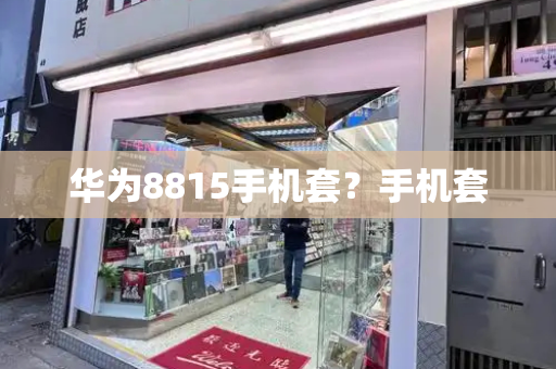 华为8815手机套？手机套