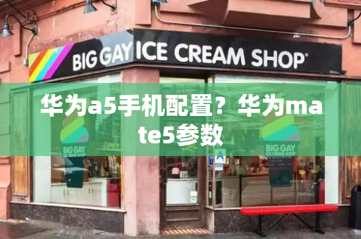 华为a5手机配置？华为mate5参数-第1张图片-星选测评