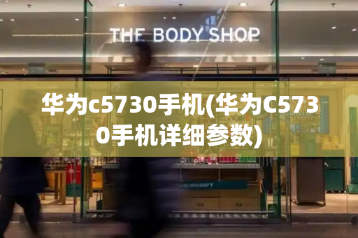 华为c5730手机(华为C5730手机详细参数)-第1张图片-星选测评