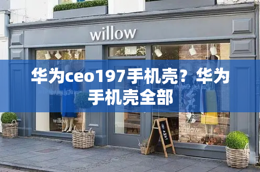 华为ceo197手机壳？华为手机壳全部