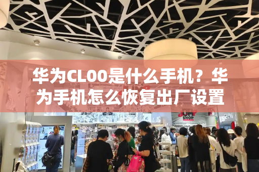 华为CL00是什么手机？华为手机怎么恢复出厂设置-第1张图片-星选测评